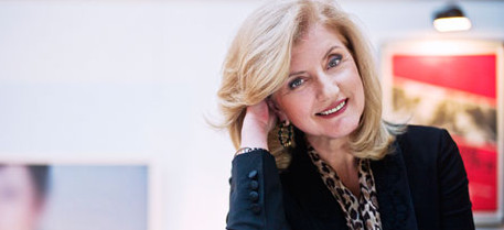 Arianna Huffington: "It's not all about money and power"