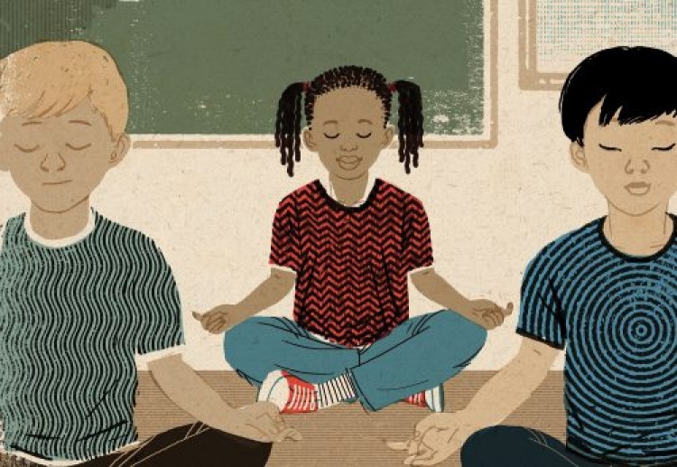 New Research Shows Benefit of Mindfulness Techniques in Schools